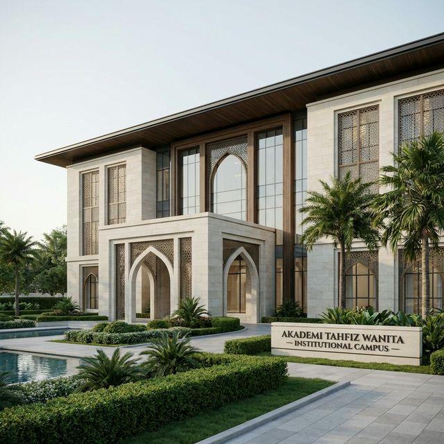 Persekitaran Asrama Tahfiz Muslimah